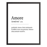 Poster Definizione di Amore