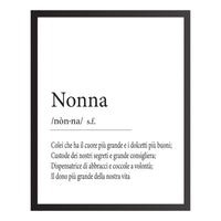 Poster di Famiglia - Definizione di Nonni