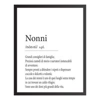 Poster di Famiglia - Definizione di Nonni