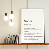 Poster di Famiglia - Definizione di Nonni